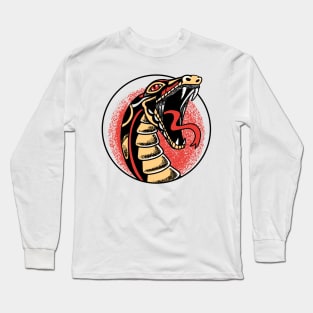 Snake Tattoo Ink Graphic Long Sleeve T-Shirt